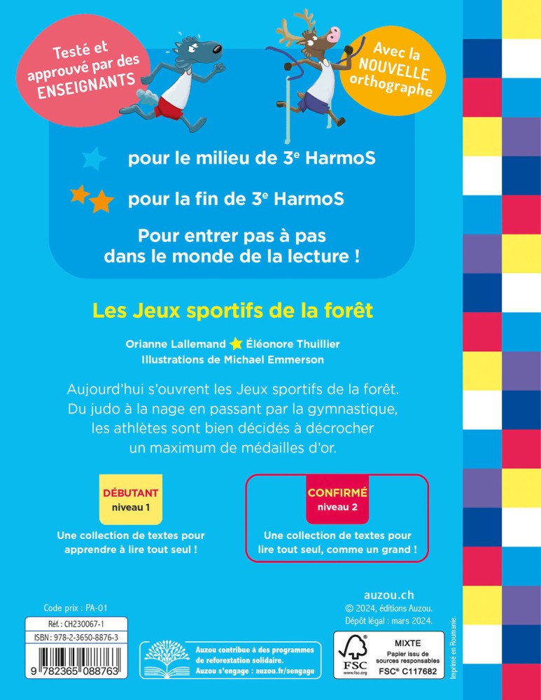 Jeux Sportifs De La Forêts - Lecture Du Loup Jeux Sportifs De La Forêts - Lecture Du Loup