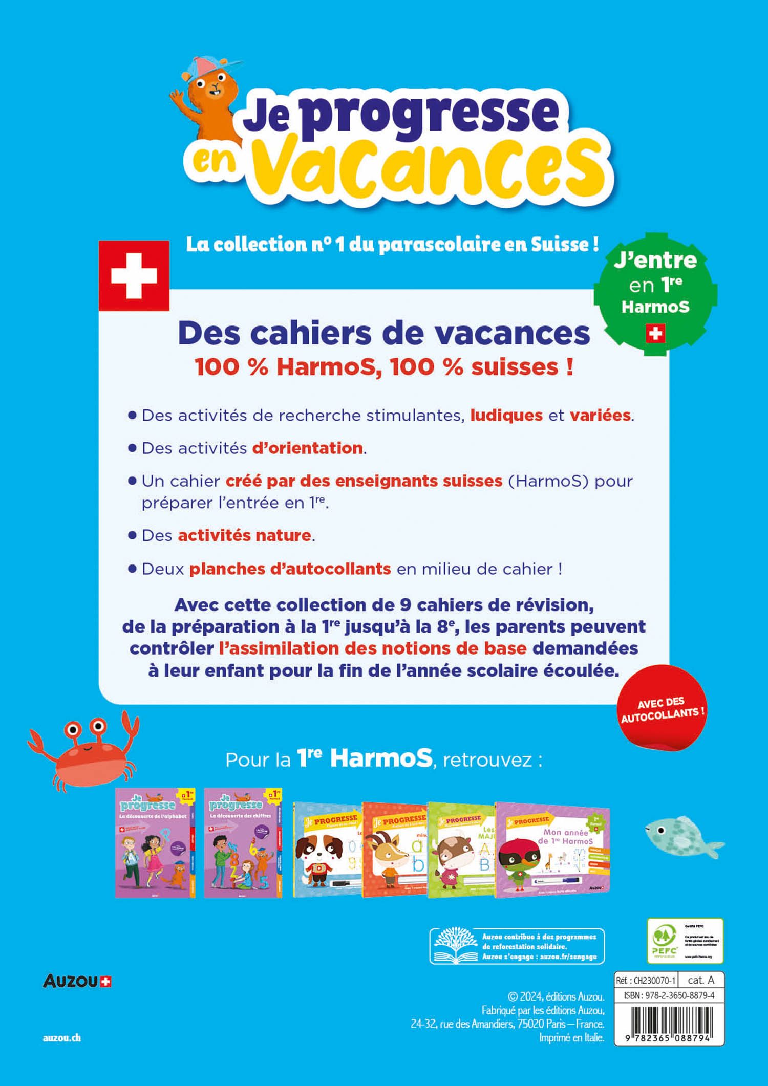 J'entre En 1Re Harmos : Logique, Vocabulaire, Découverte Du Monde