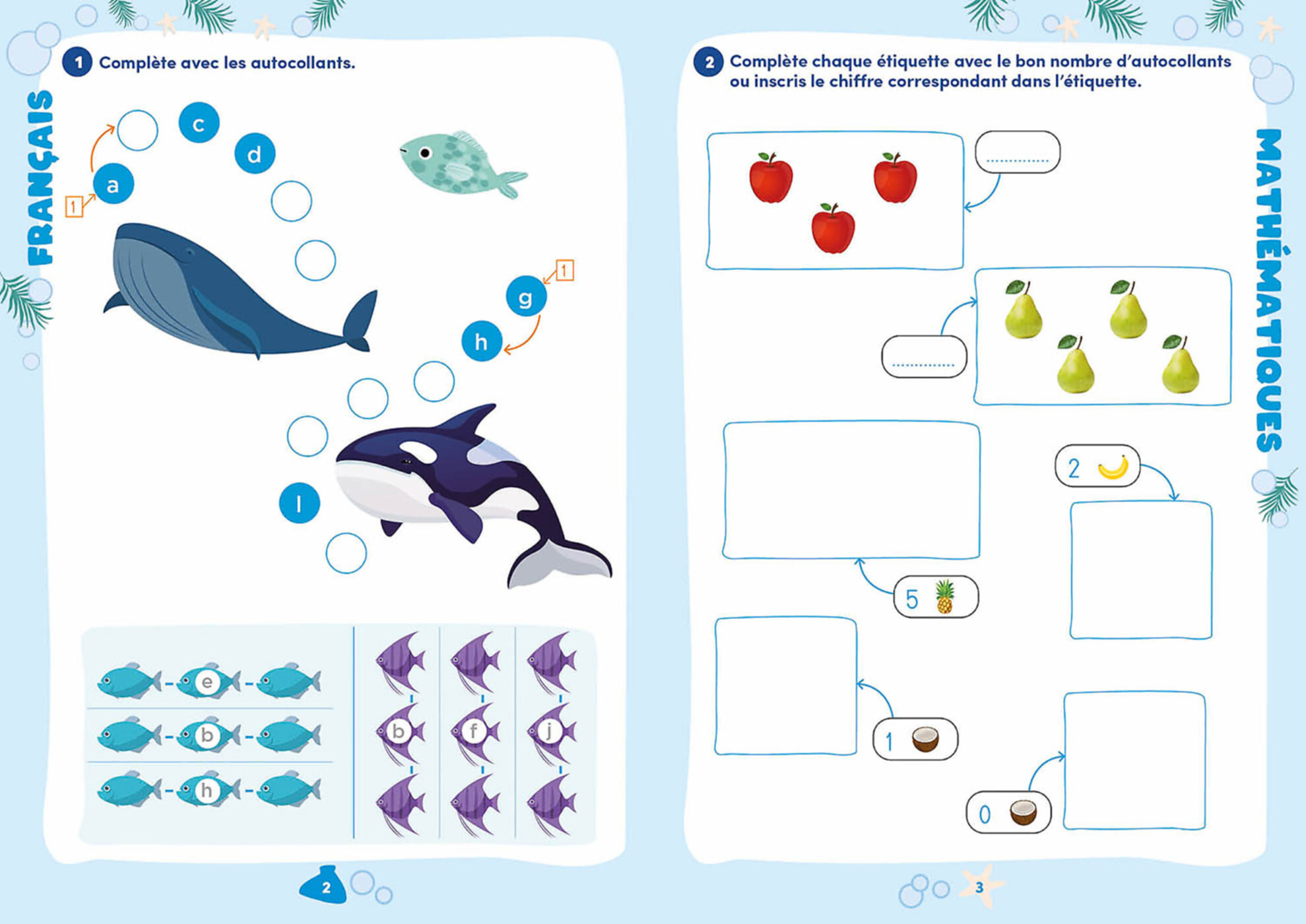 1Re Harmos Vers La 2E : Français, Mathématiques, Avec Des Activités