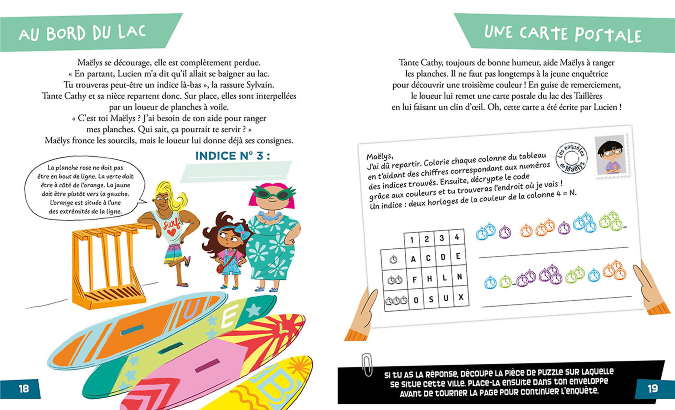 Mon Livre D'énigmes Avec Maëlys