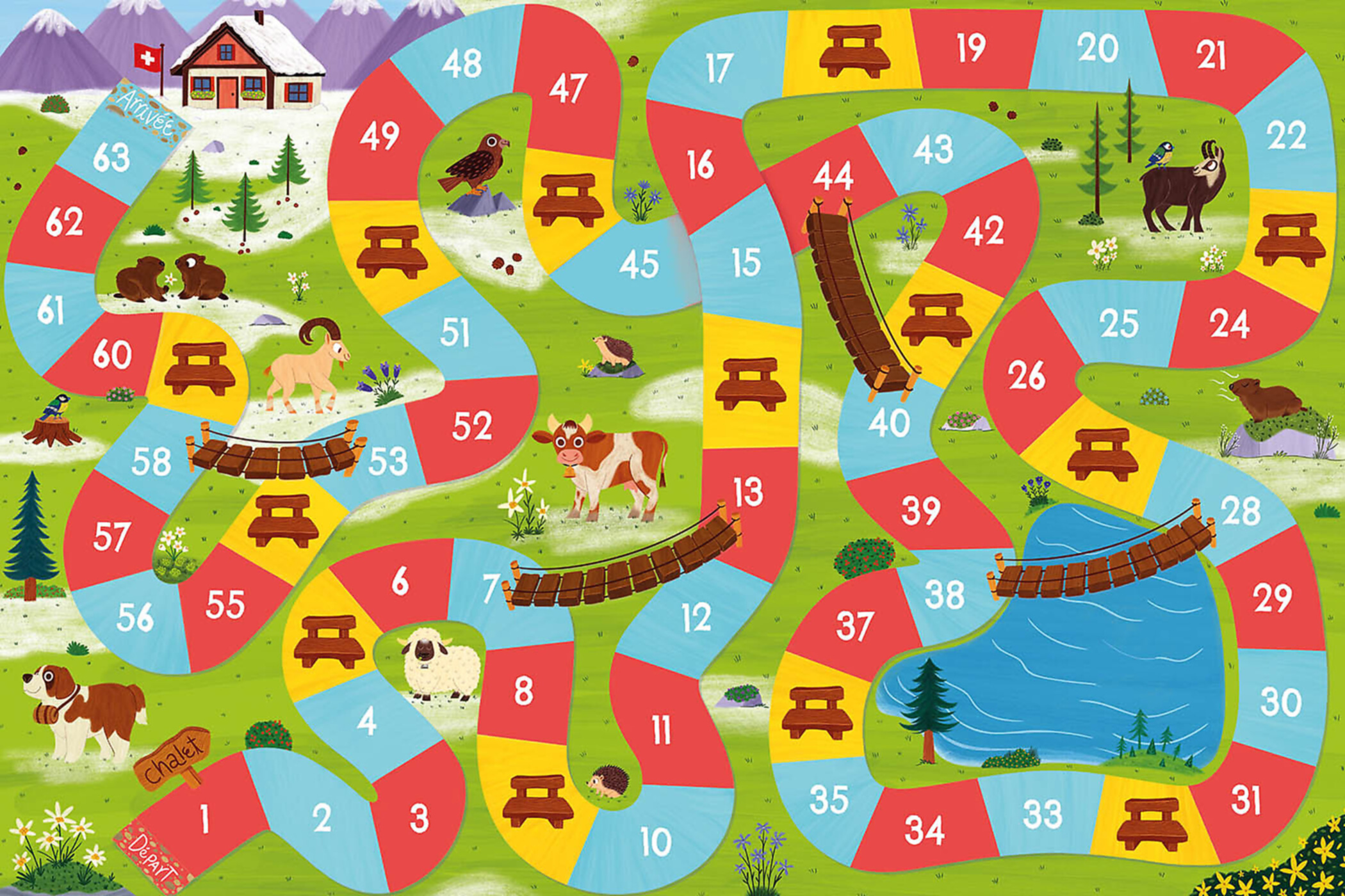 Grand Jeu - Mon Jeu De L'oie Suisse