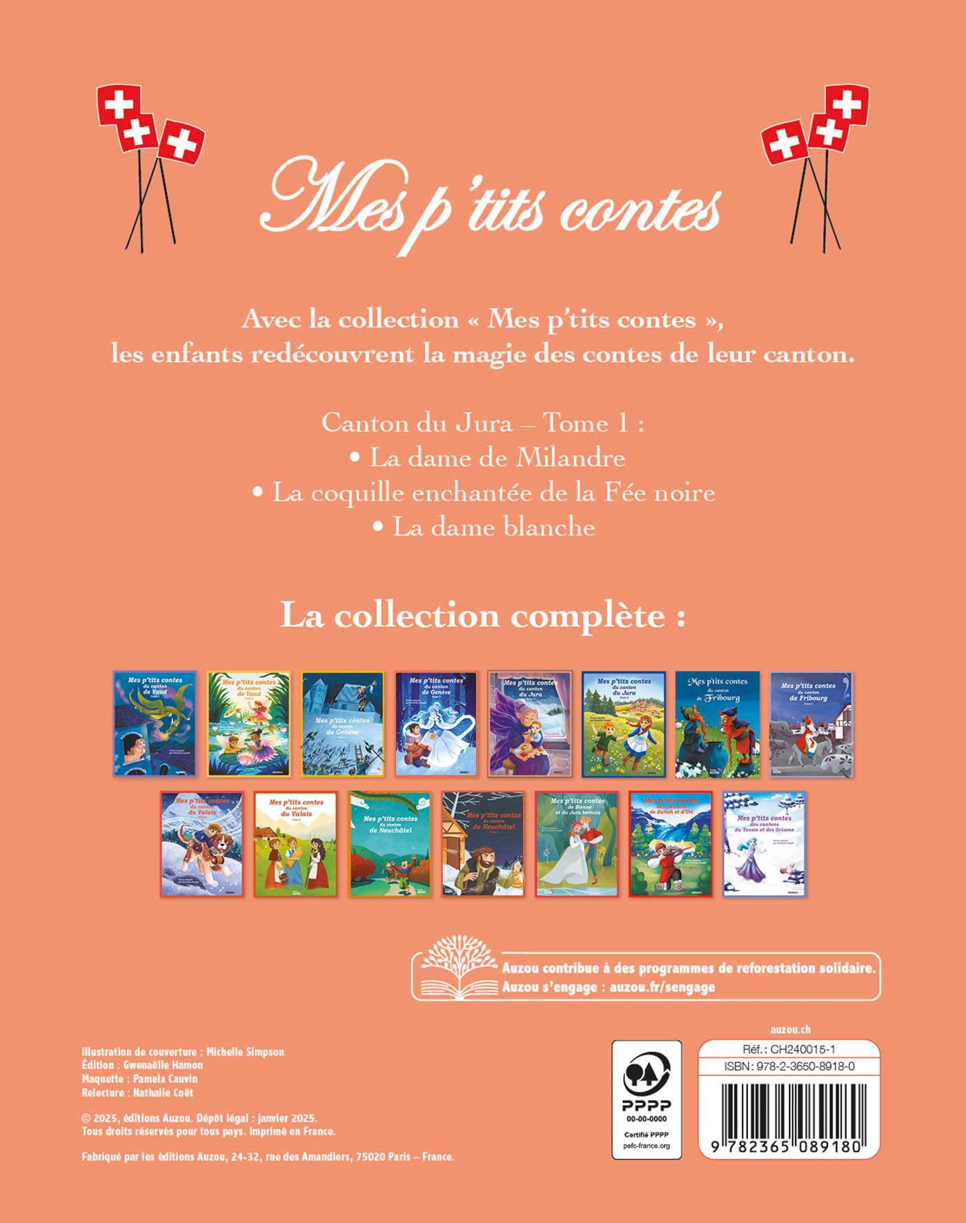 Mes P'tits Contes Du Canton Du Jura Tome 1 - Nouvelle Édition