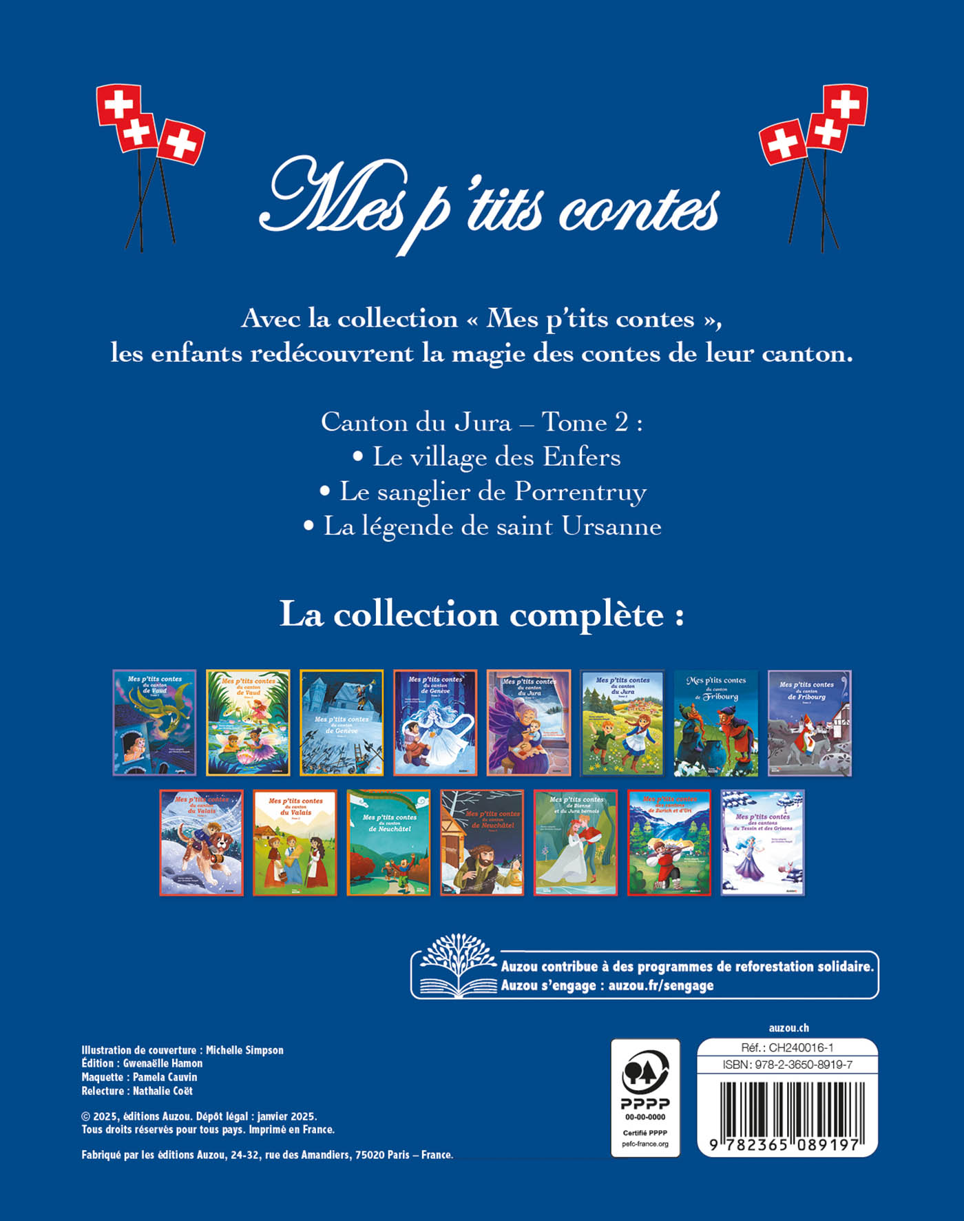 Mes P'tits Contes Du Canton Du Jura Tome 2 - Nouvelle Édition