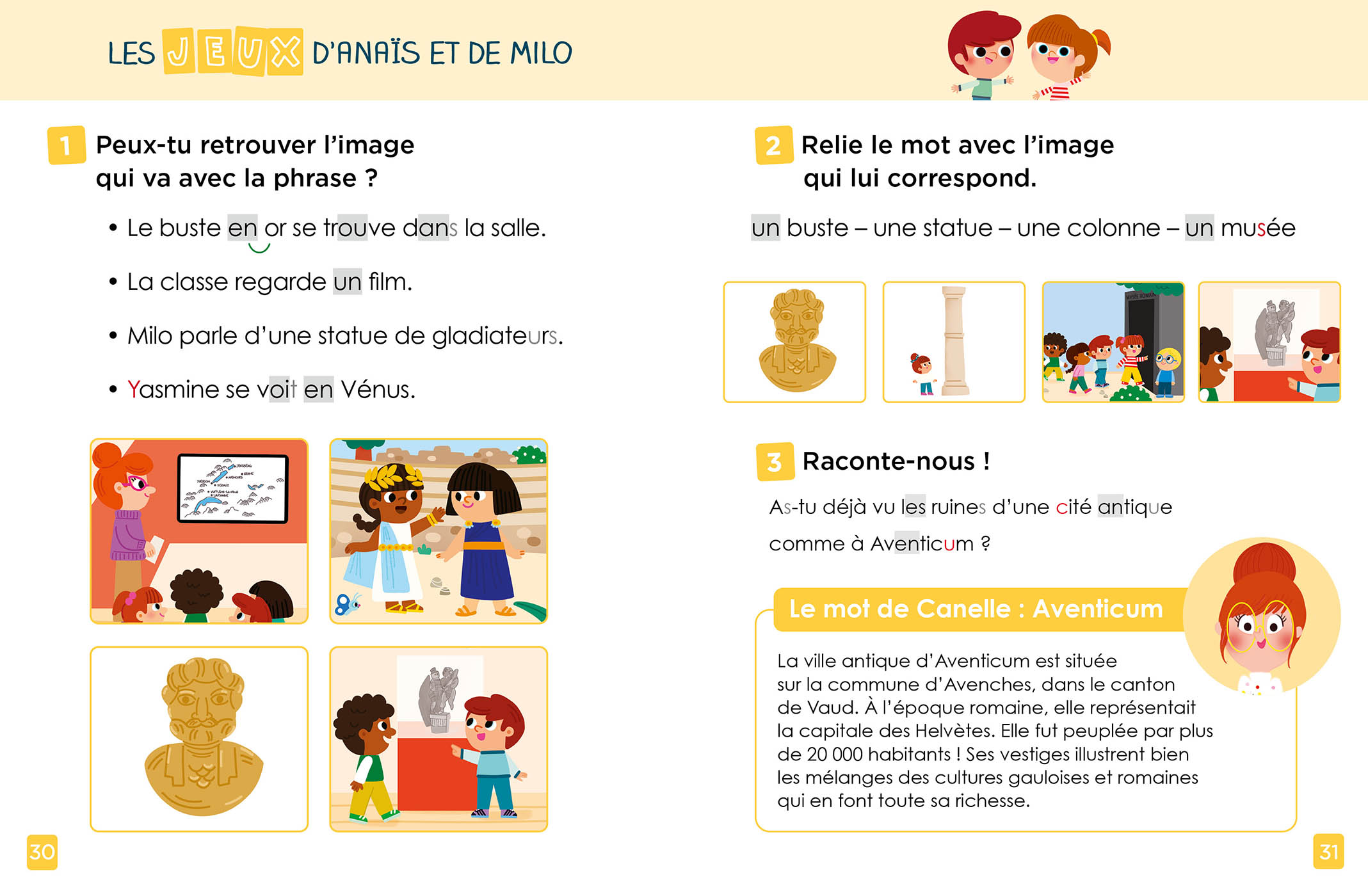 Moi Je Lis Tout Seul - Le Site Romain D'aventicum Moi Je Lis Tout Seul - Le Site Romain D'aventicum
