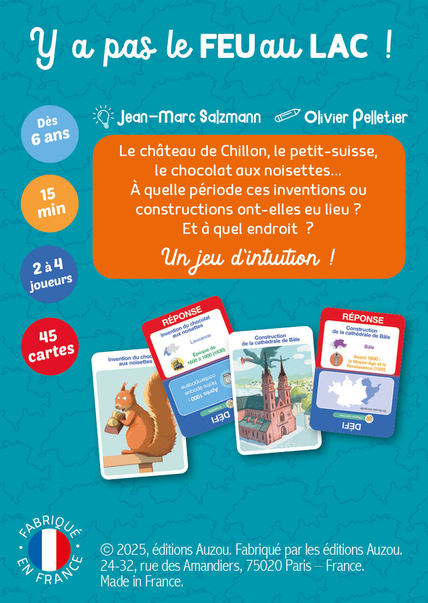 Jeu De Cartes - Jeu De Cartes : Y'a Pas Le Feu Au Lac !