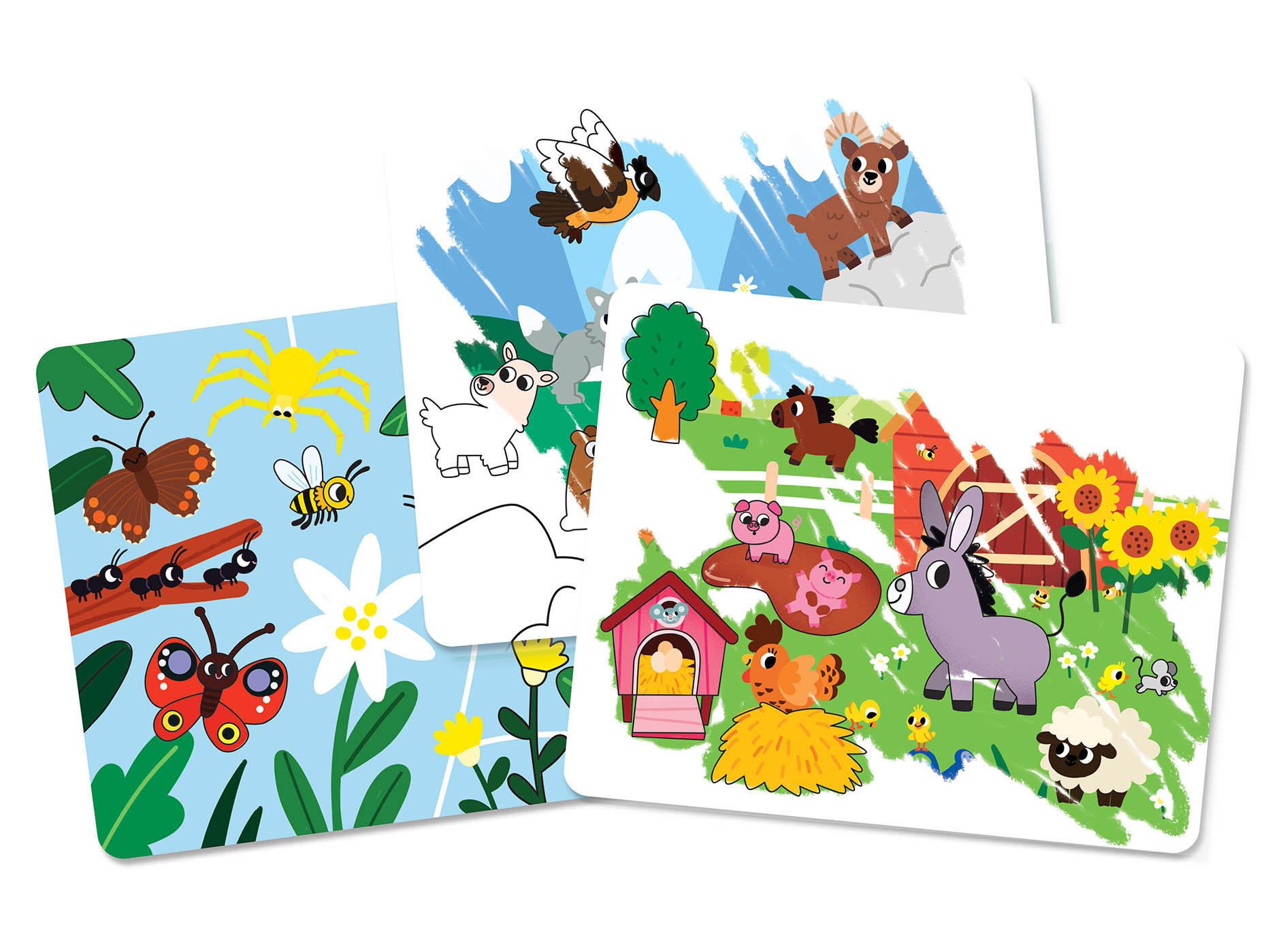 Ma Pochette D'artiste - Ma Pochette D'artiste Ma Peinture Magique Les Animaux Suisses