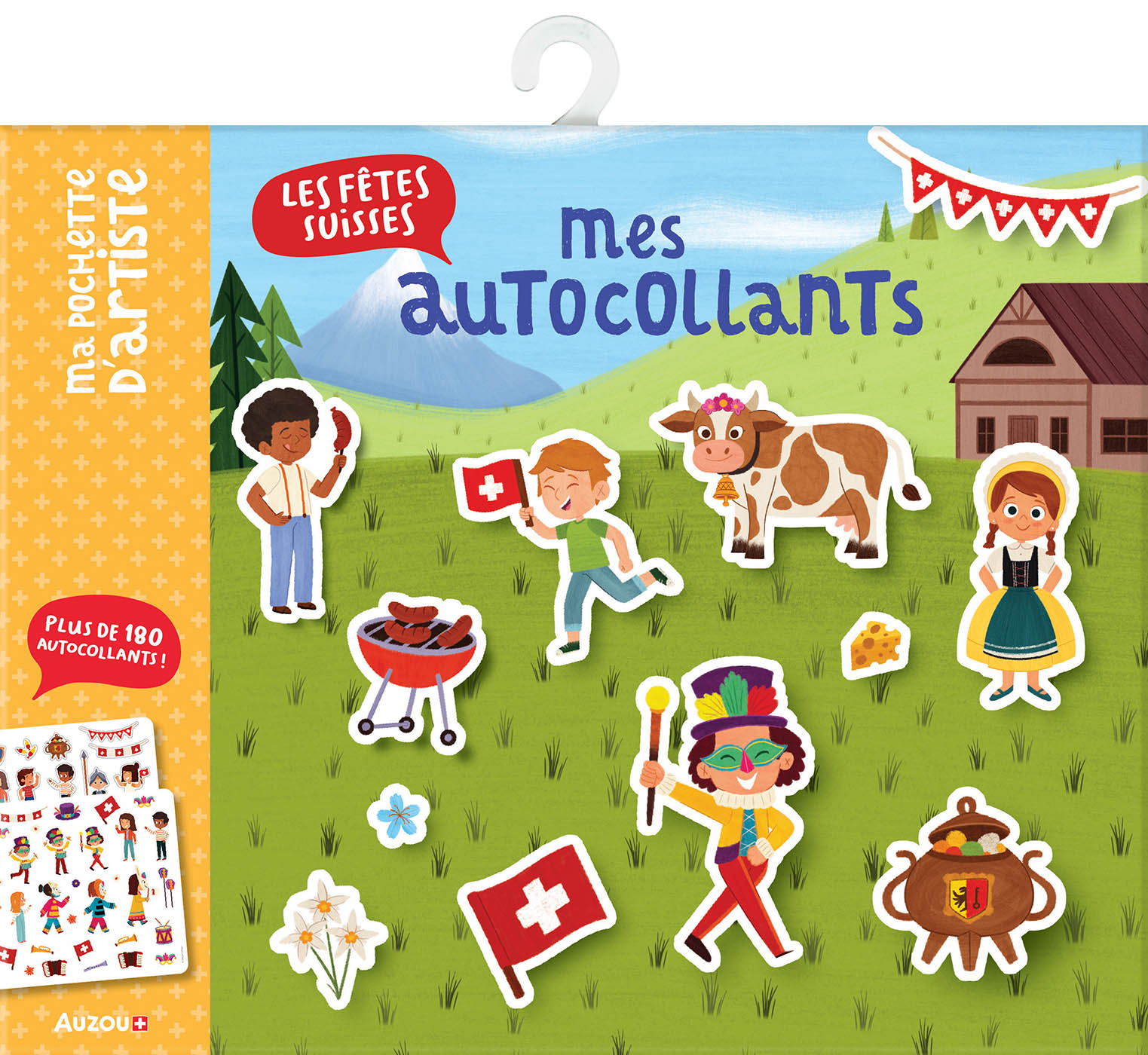 Ma Pochette D'artiste Autocollants Les Fêtes Suisses