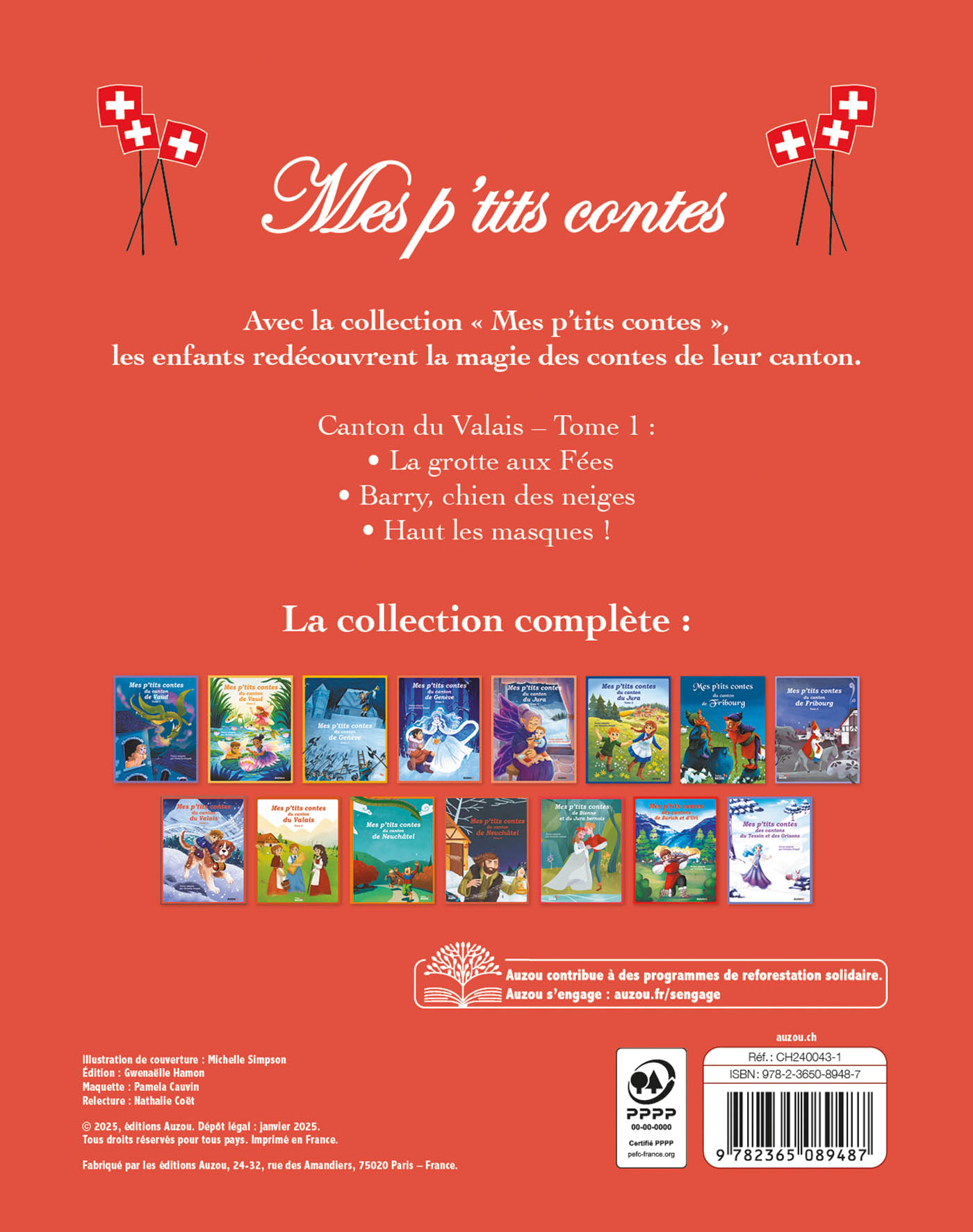 Mes P'tits Contes Du Canton Du Valais Tome 1 - Nouvelle Édition
