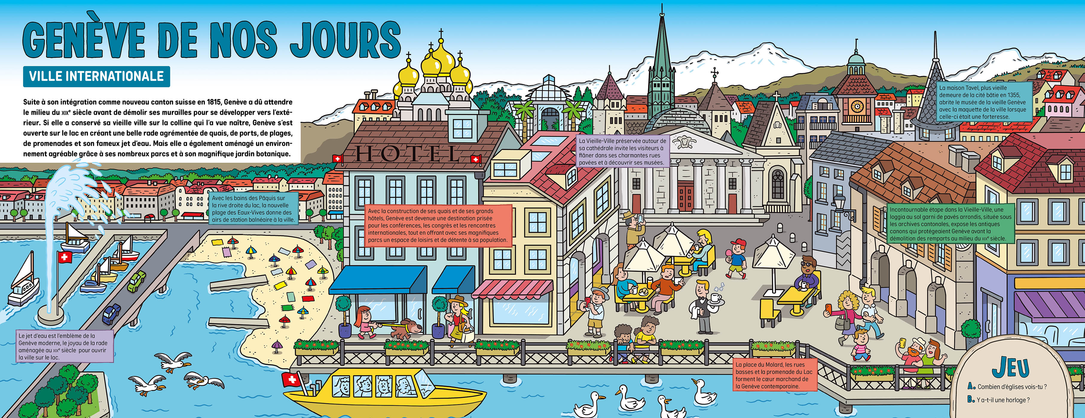 Les Villes En Suisse Au Fil Des Époques