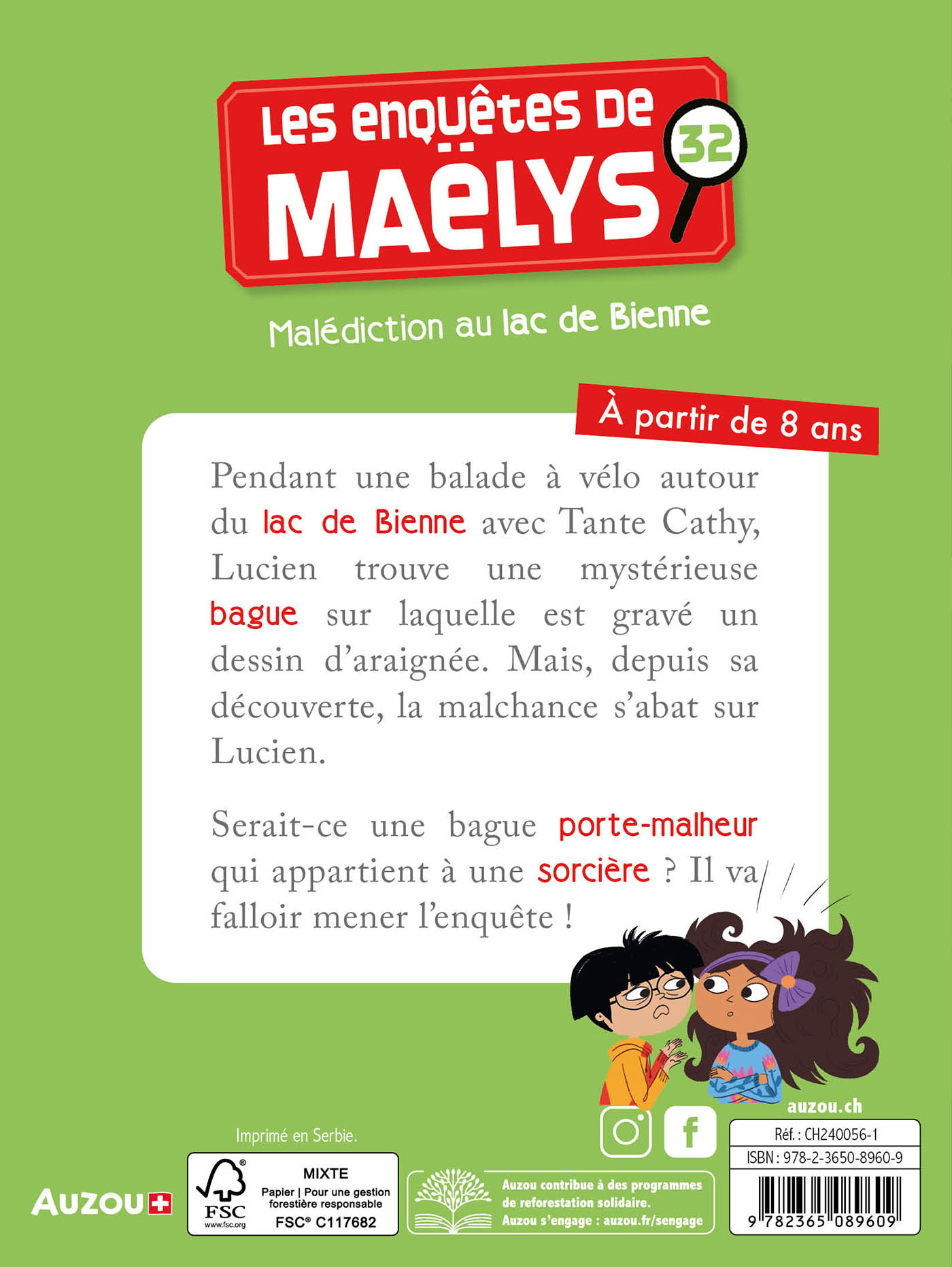 Les Enquêtes De Maëlys - Malédiction Au Lac De Bienne