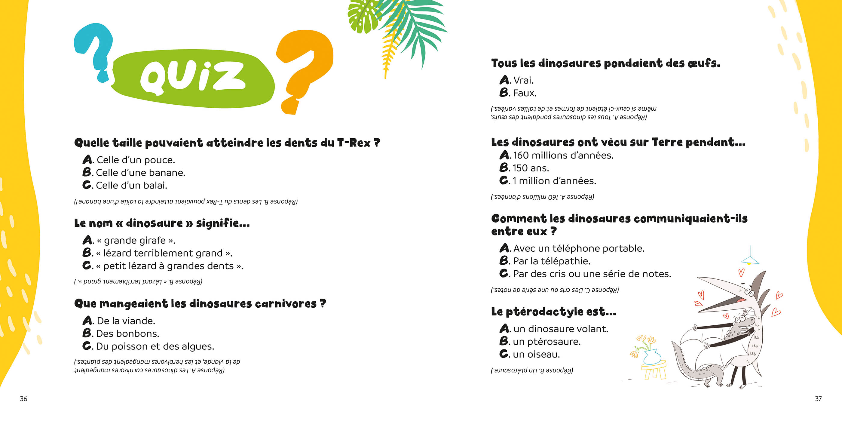 C'est Pas Vrai  ? - 15 Infos Rigolotes Sur Les Dinosaures
