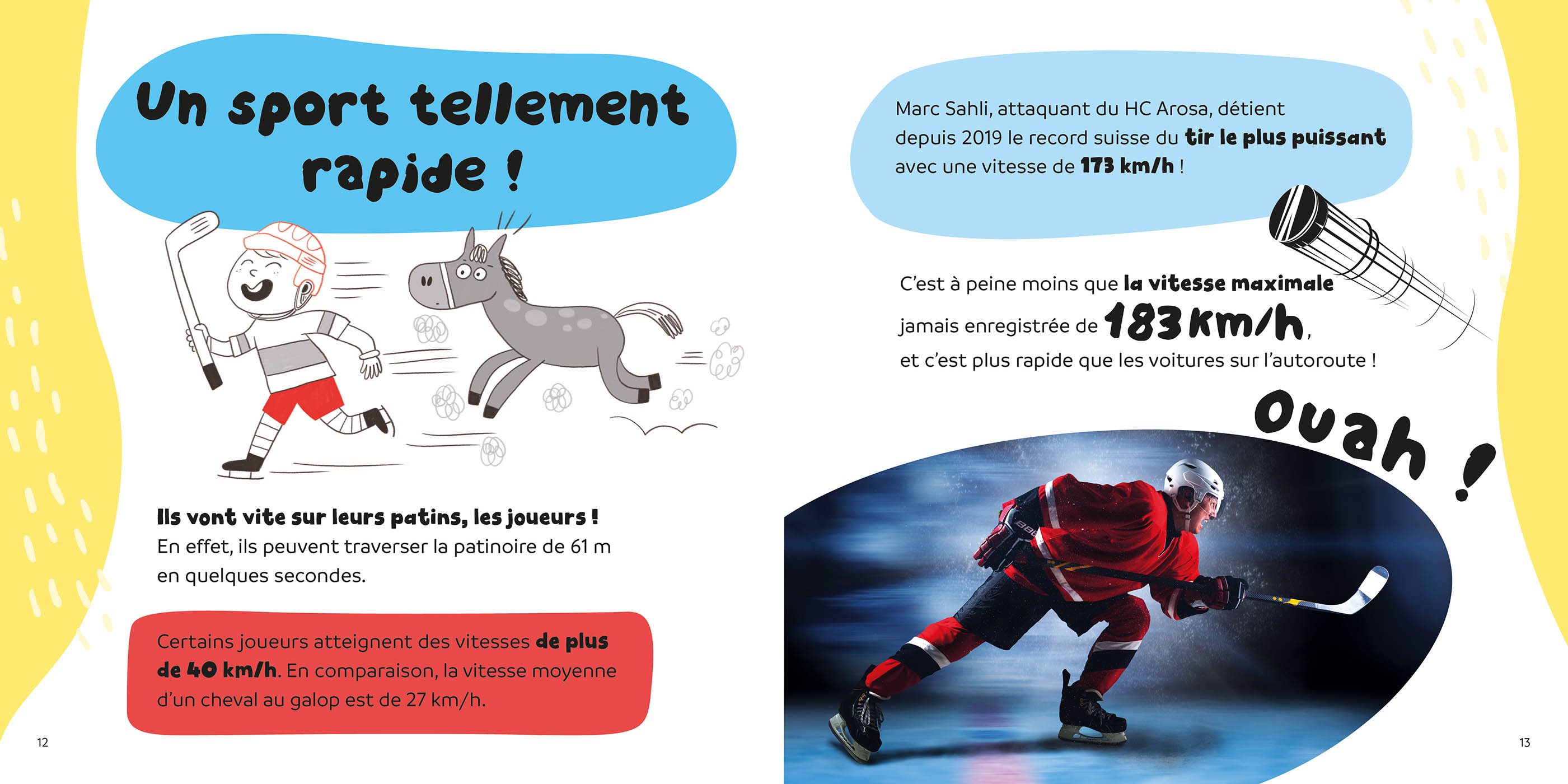 C'est Pas Vrai ? - 15 Infos Rigolotes Sur Le Hockey