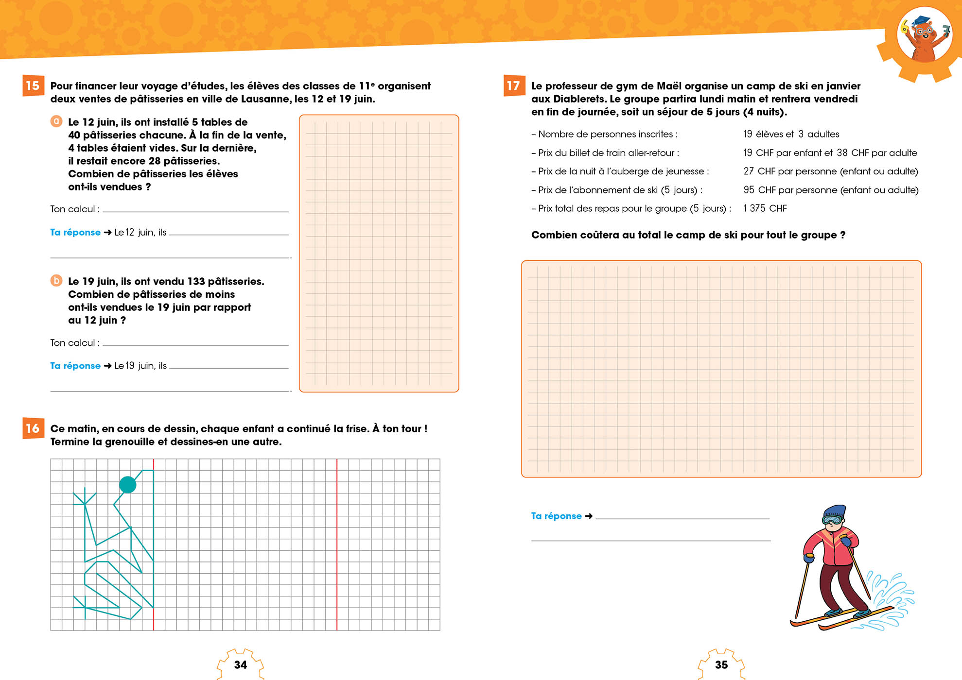 Je Progresse Ecr 6E Mathématiques