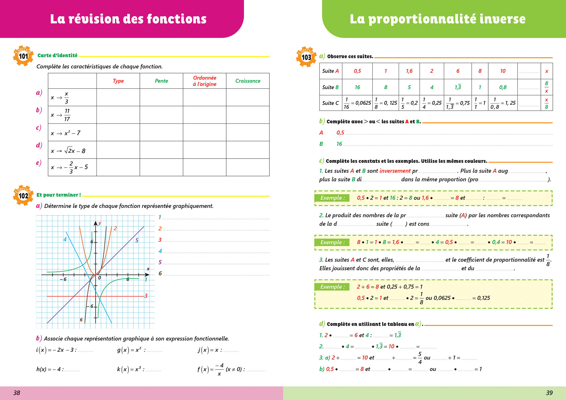 Je Progresse Soutien 11E Mathématiques Nouvelle Édition
