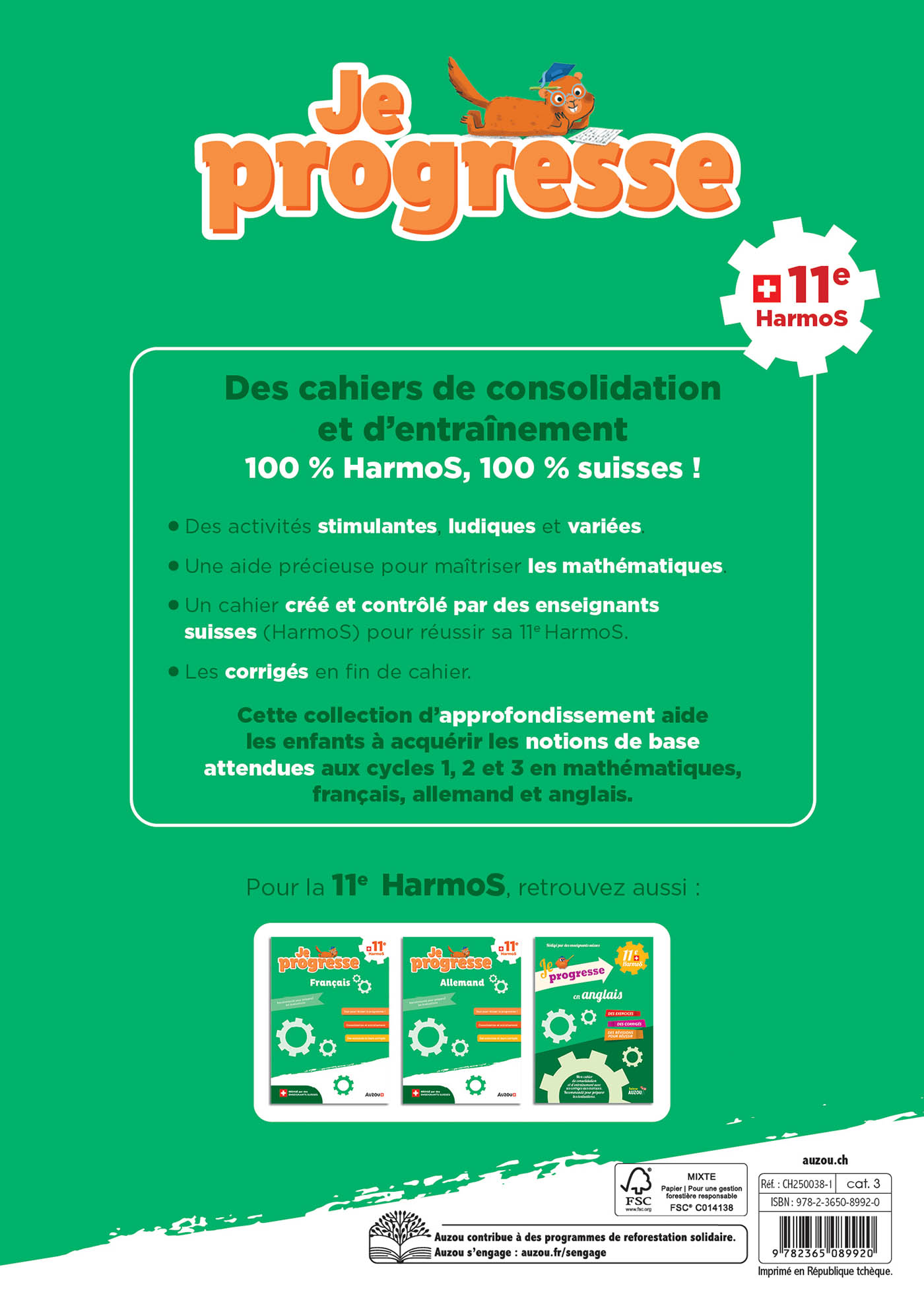 Je Progresse Soutien 11E Mathématiques Nouvelle Édition