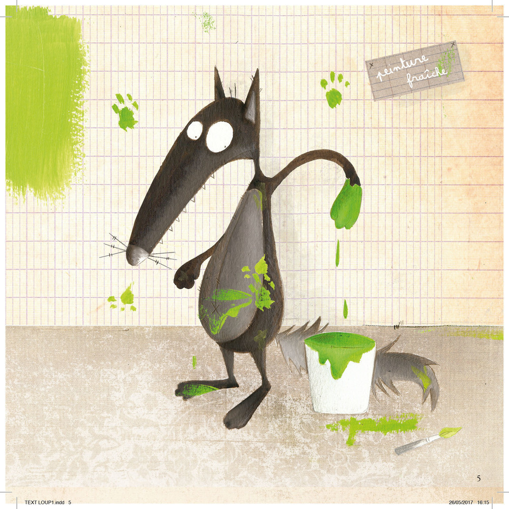 Le Loup Qui Voulait Changer De Couleur