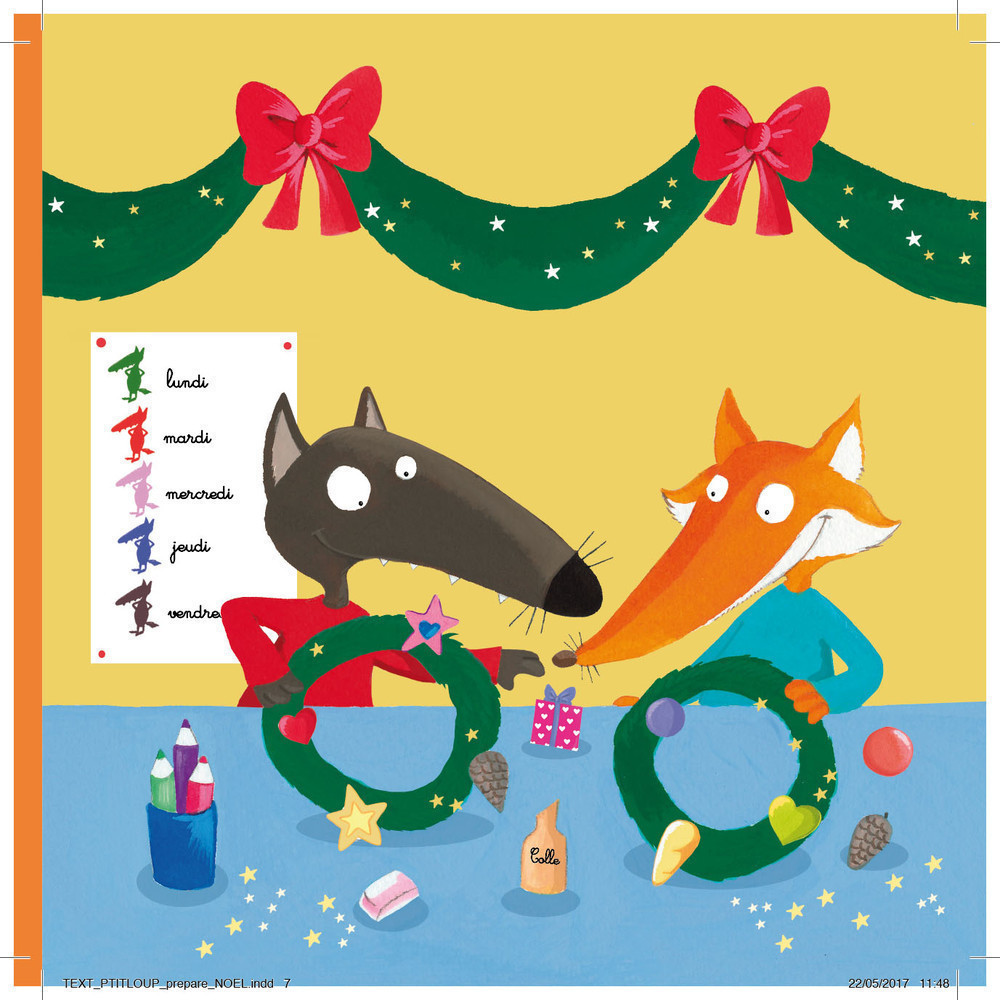 P'tit Loup Prepare Noel