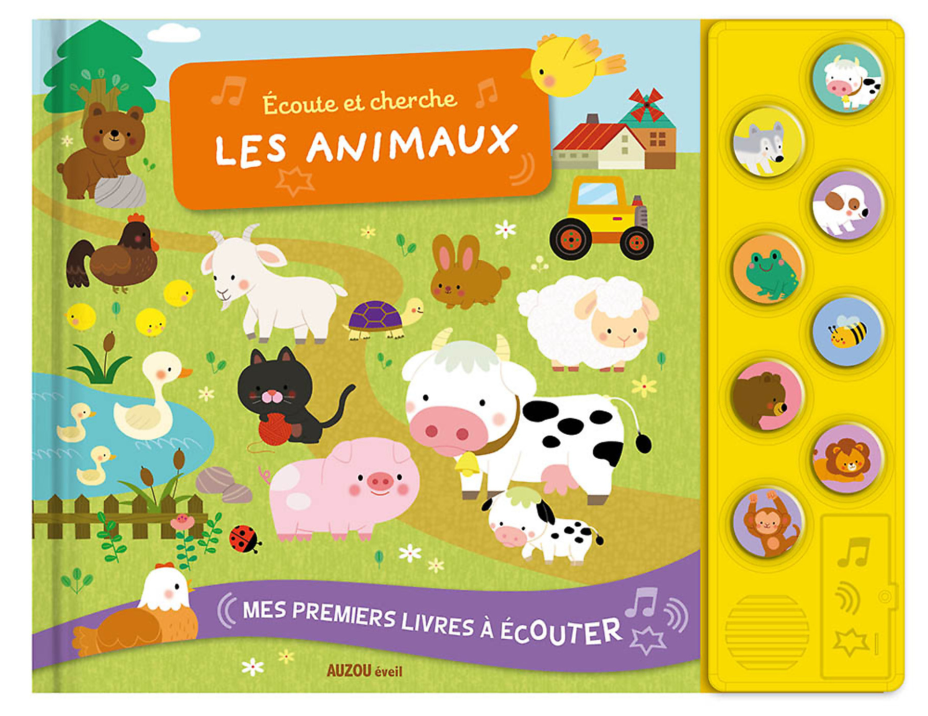 Mes Premiers Livres À Écouter - Écoute Et Cherche Les Animaux