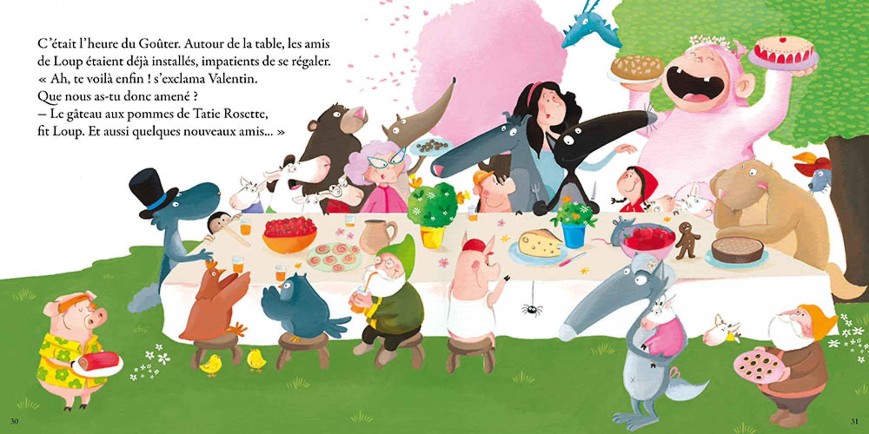 Le Loup Qui Decouvrait Le Pays Des Contes