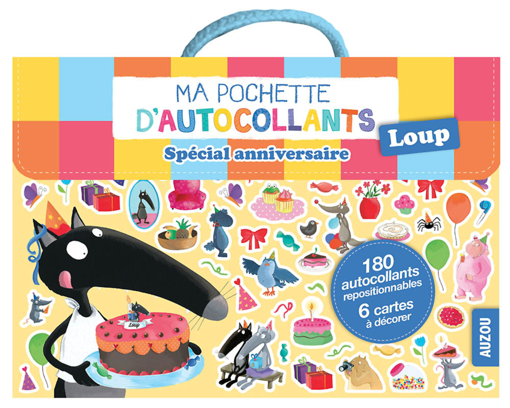 Ma Pochette D'artiste - Ma Pochette D'autocollants Loup - Special Anniversaire (Coll. Ma Pochette D'arti