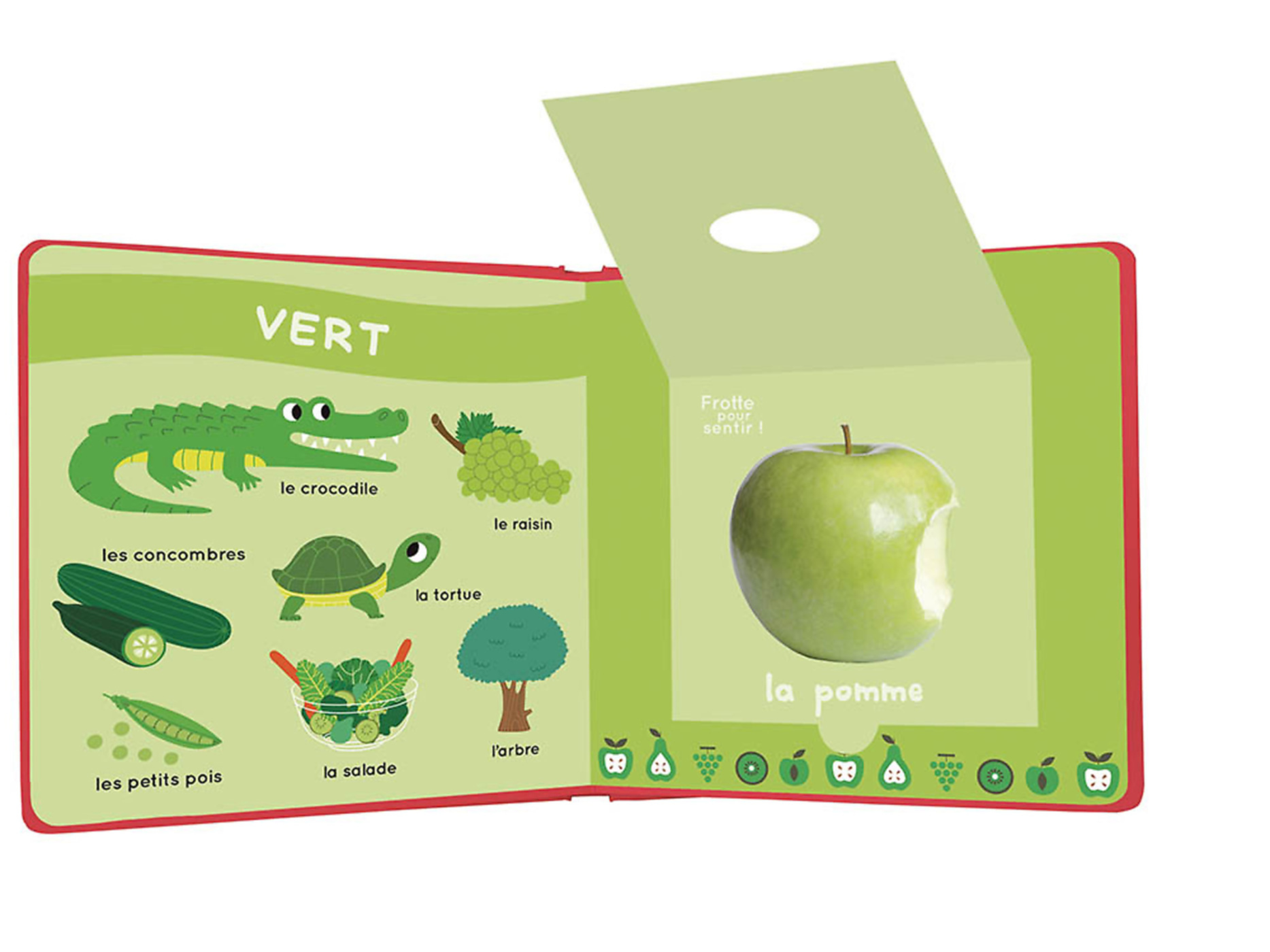 Mon Livre Des Odeurs Et Des Couleurs - Les Fruits