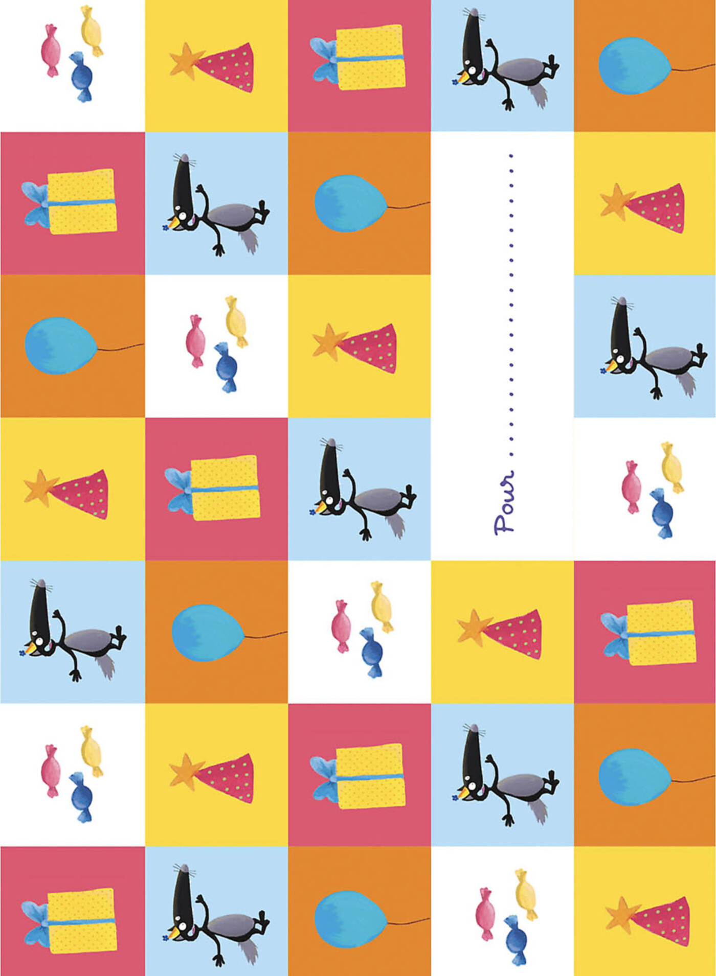 Pack De 8 Cartes D'anniversaire Loup