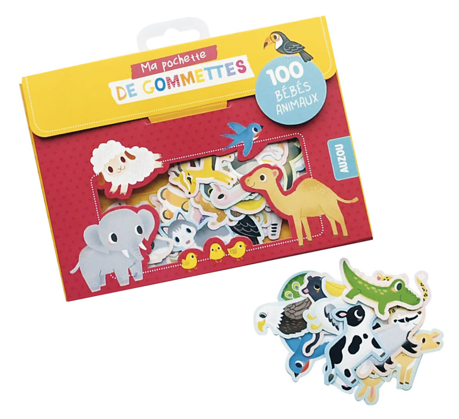 Ma Pochette De Gommettes - 100 Gommettes Bebes Animaux