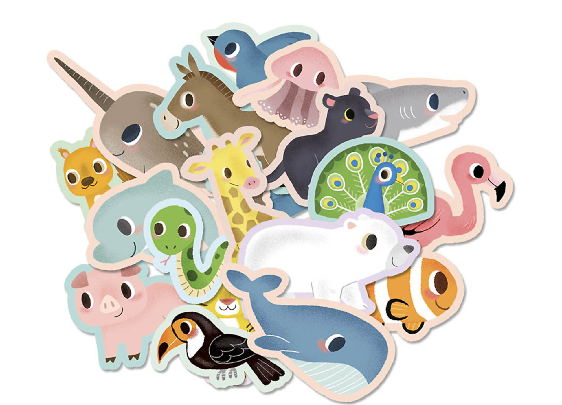 Ma Pochette De Gommettes - 100 Gommettes Bebes Animaux