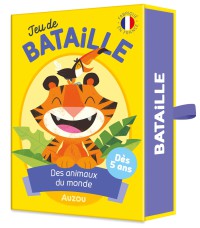 Jeu de cartes - Jeu de bataille des animaux du monde