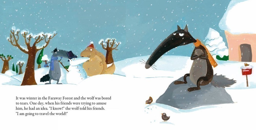 Le Loup Qui Voulait Faire Le Tour Du Monde En Anglais