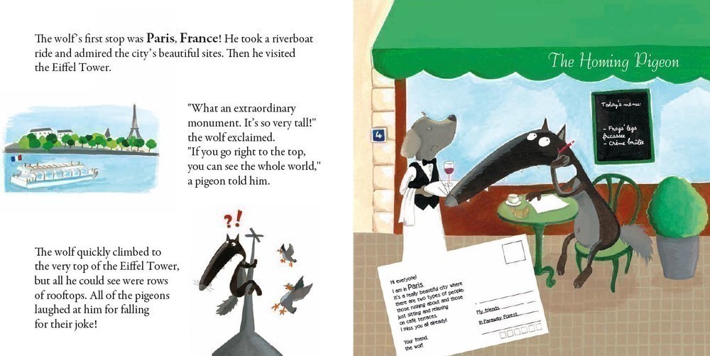 Le Loup Qui Voulait Faire Le Tour Du Monde En Anglais