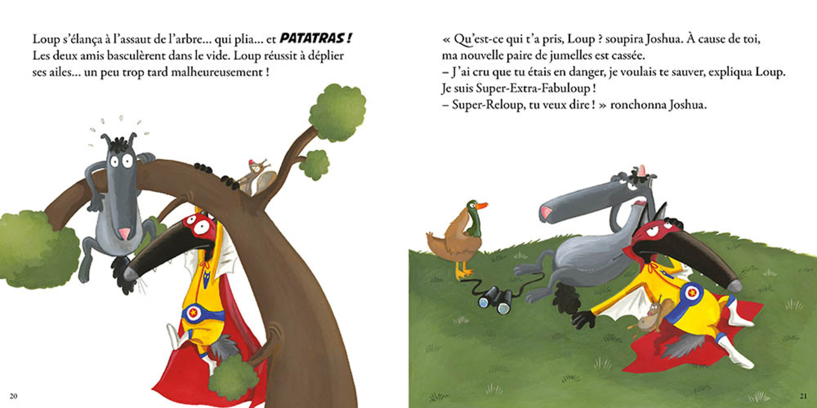 Le Loup Qui Voulait Être Un Super-Héros Le Loup Qui Voulait Être Un Super-Héros