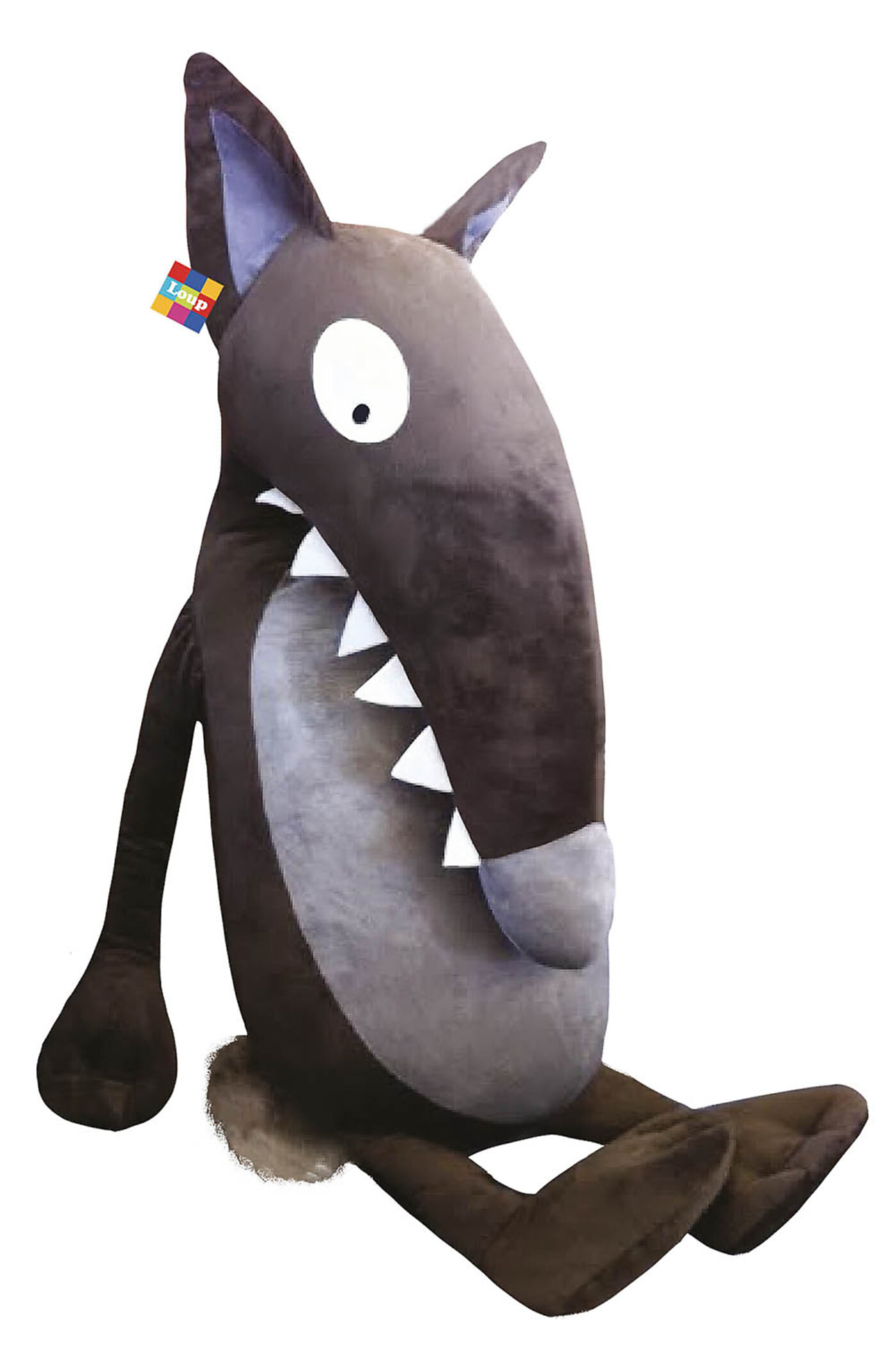 Peluche Loup De Luxe 1,30 M