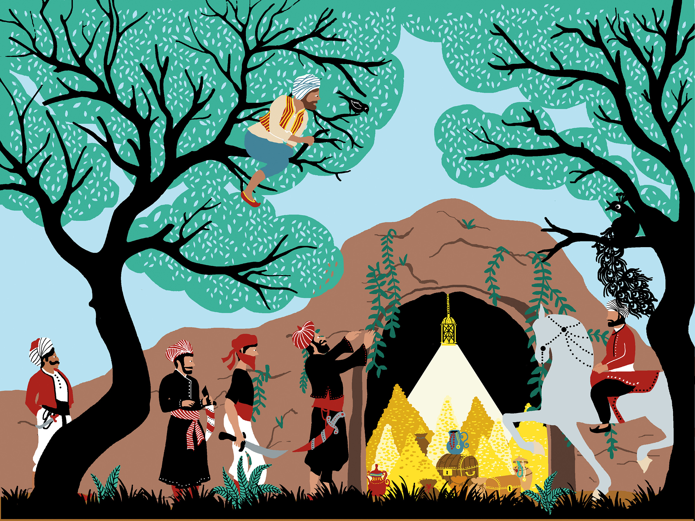 Papiers Découpés - Les Mille Et Une Nuits