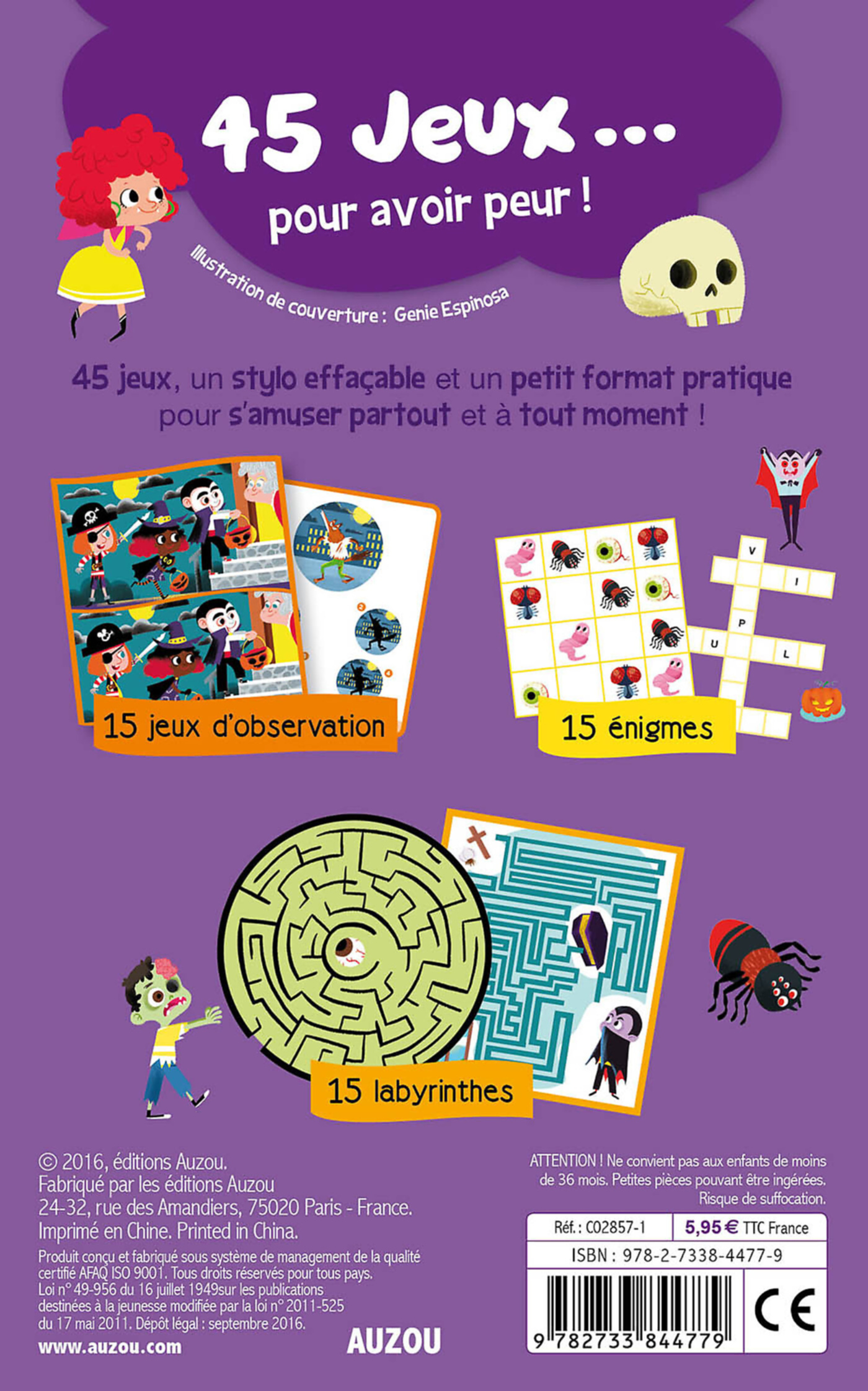 45 Jeux - Pour Avoir Peur !