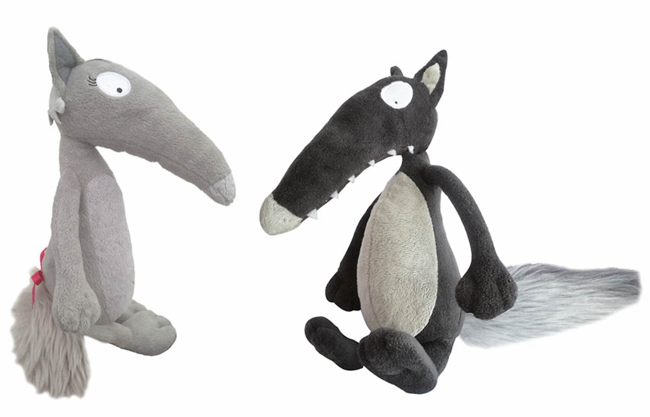 Coffret Peluches Loup Et Louve + Inedit