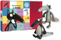 Coffret peluches loup et louve + inedit