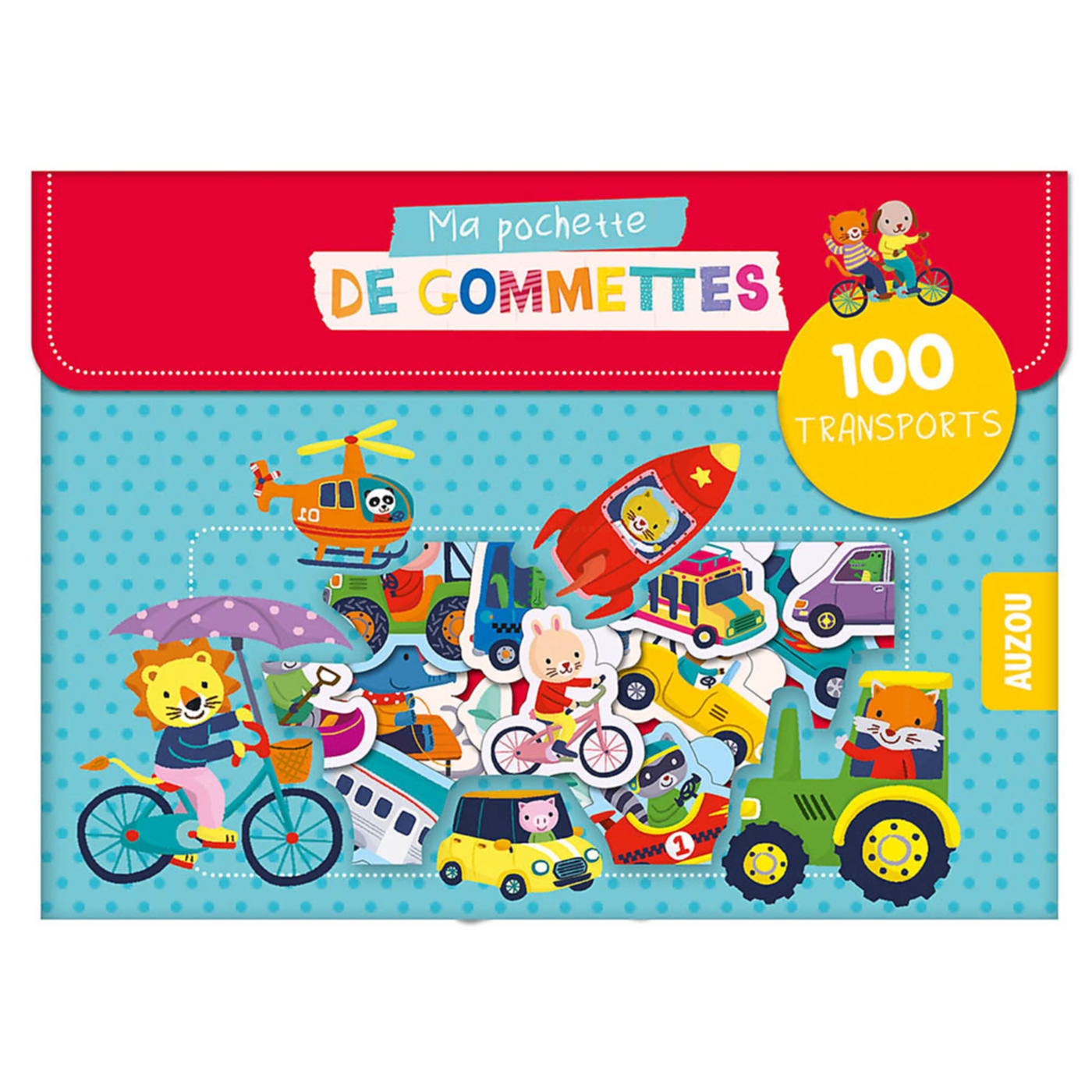 Ma Pochette De Gommettes - 100 Gommettes  Les Transports