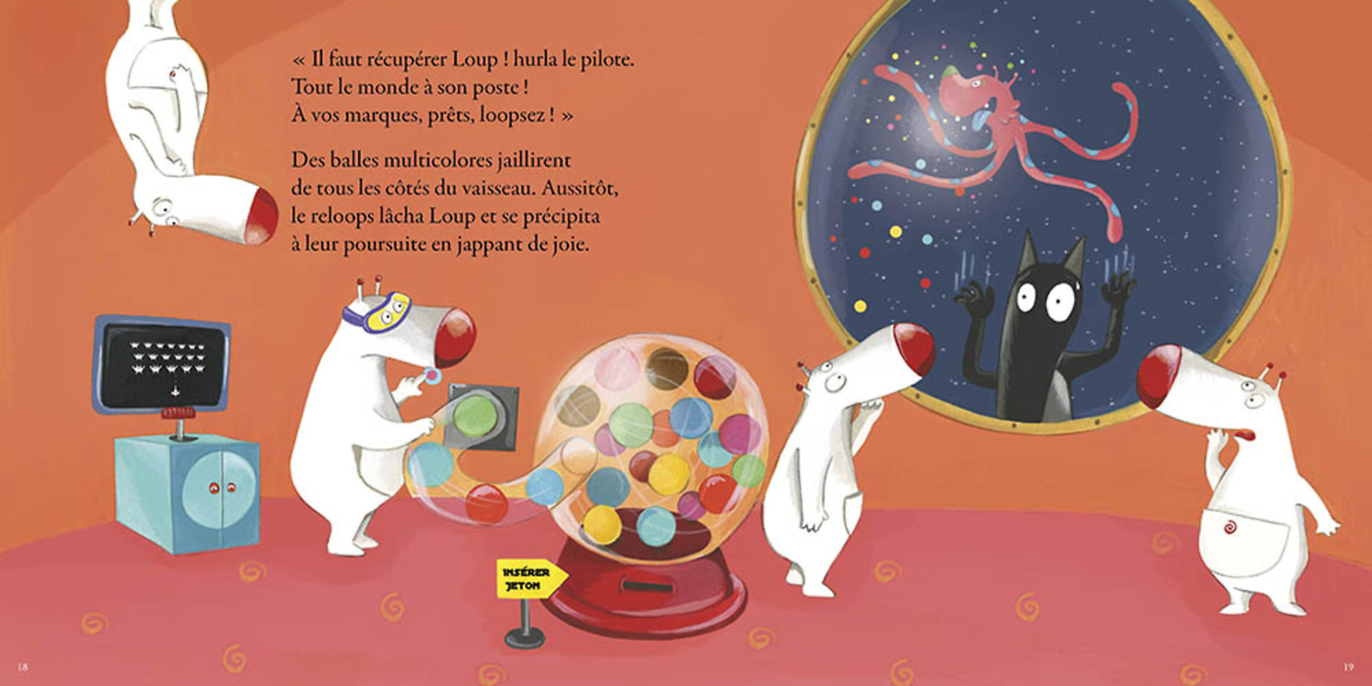 Le Loup Qui Avait La Tête Dans Les Etoiles