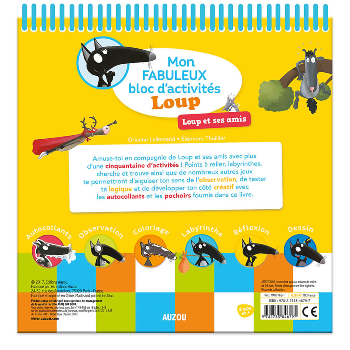 Mon Fabuleux Bloc D'activités Loup