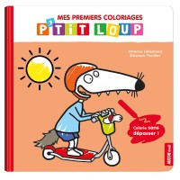 Mes premiers coloriages - P'tit loup - Les jouets