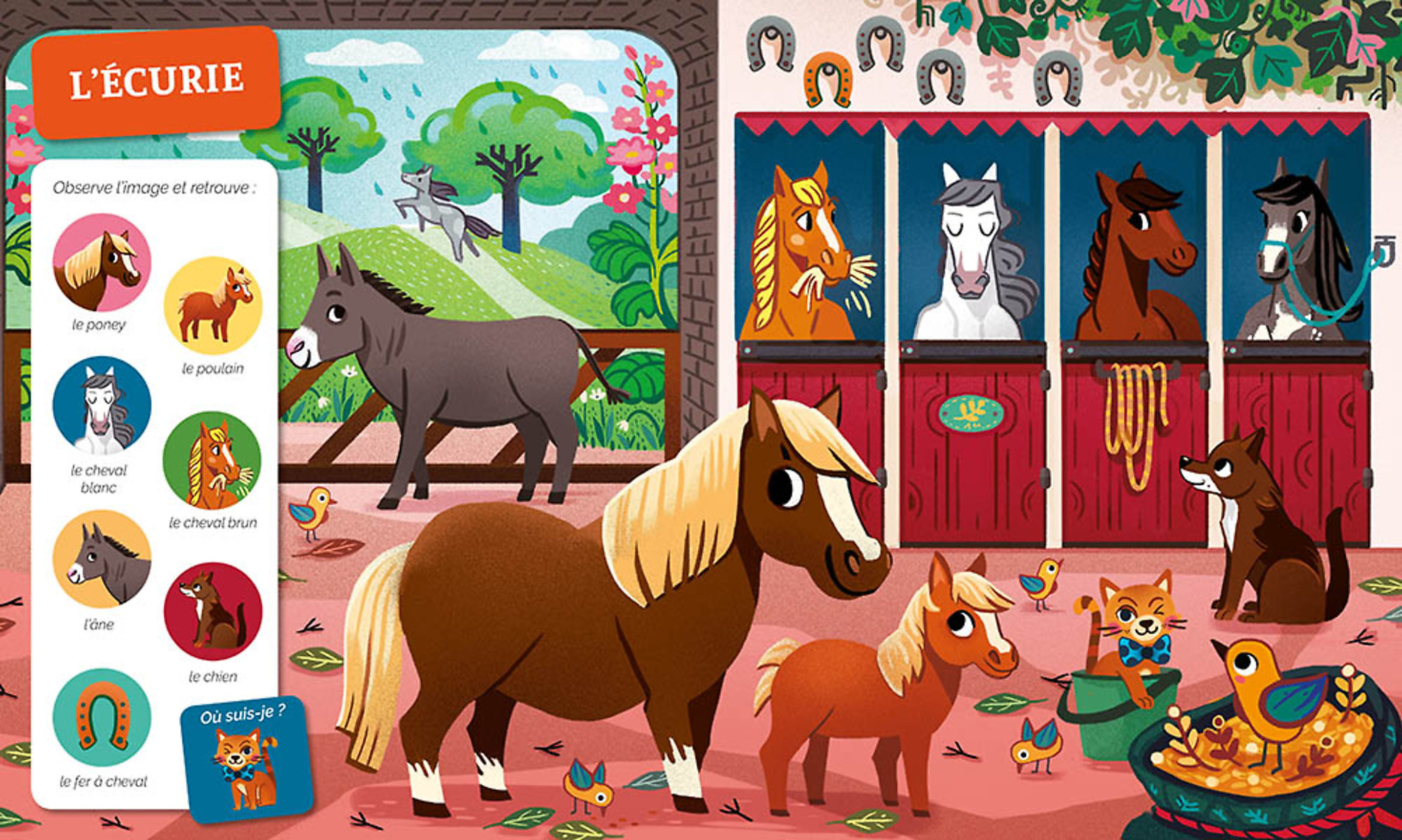 Cherche Et Trouve Des Tout-Petits - A La Ferme