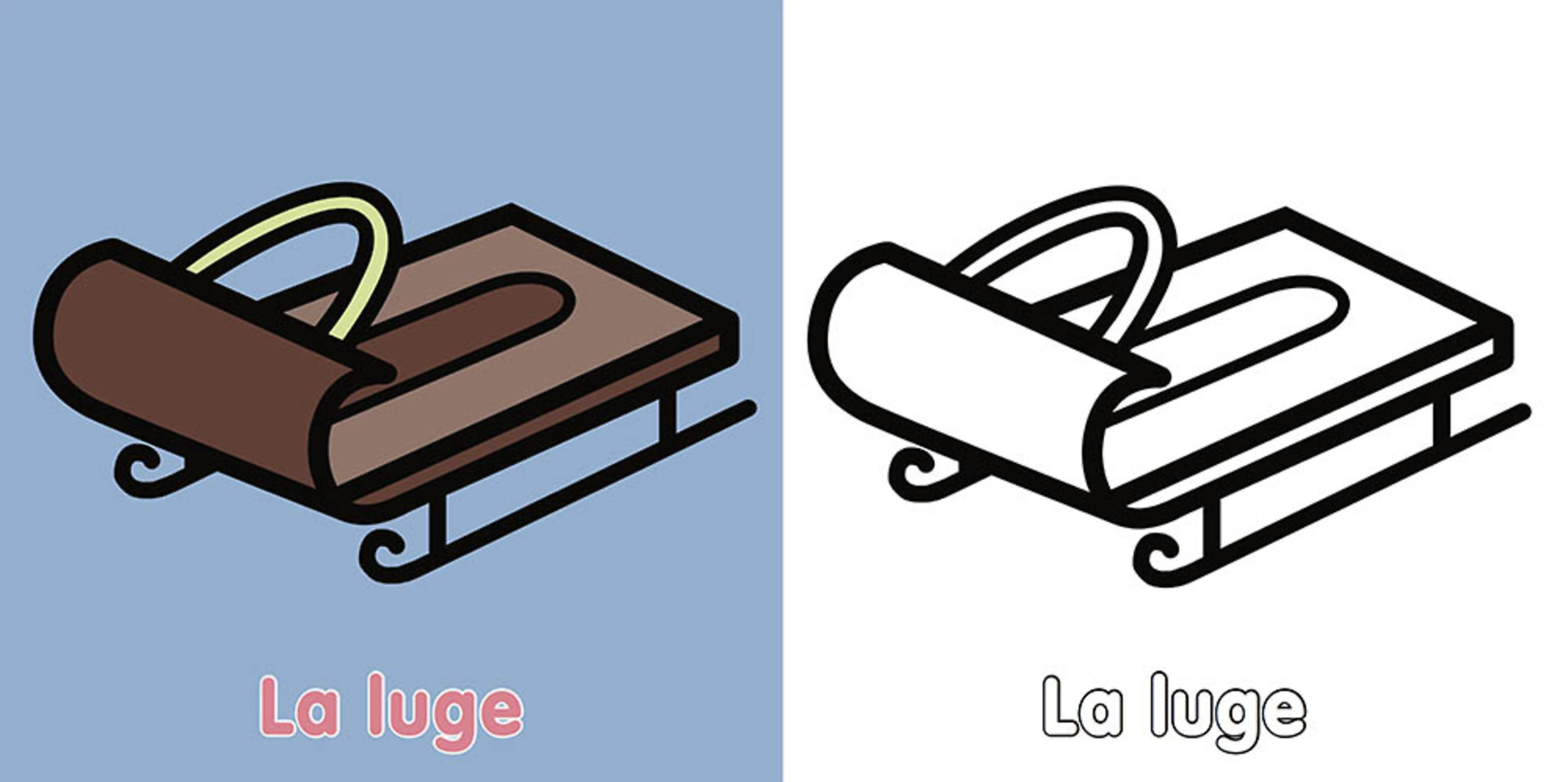 Mes Premiers Coloriages - Hiver