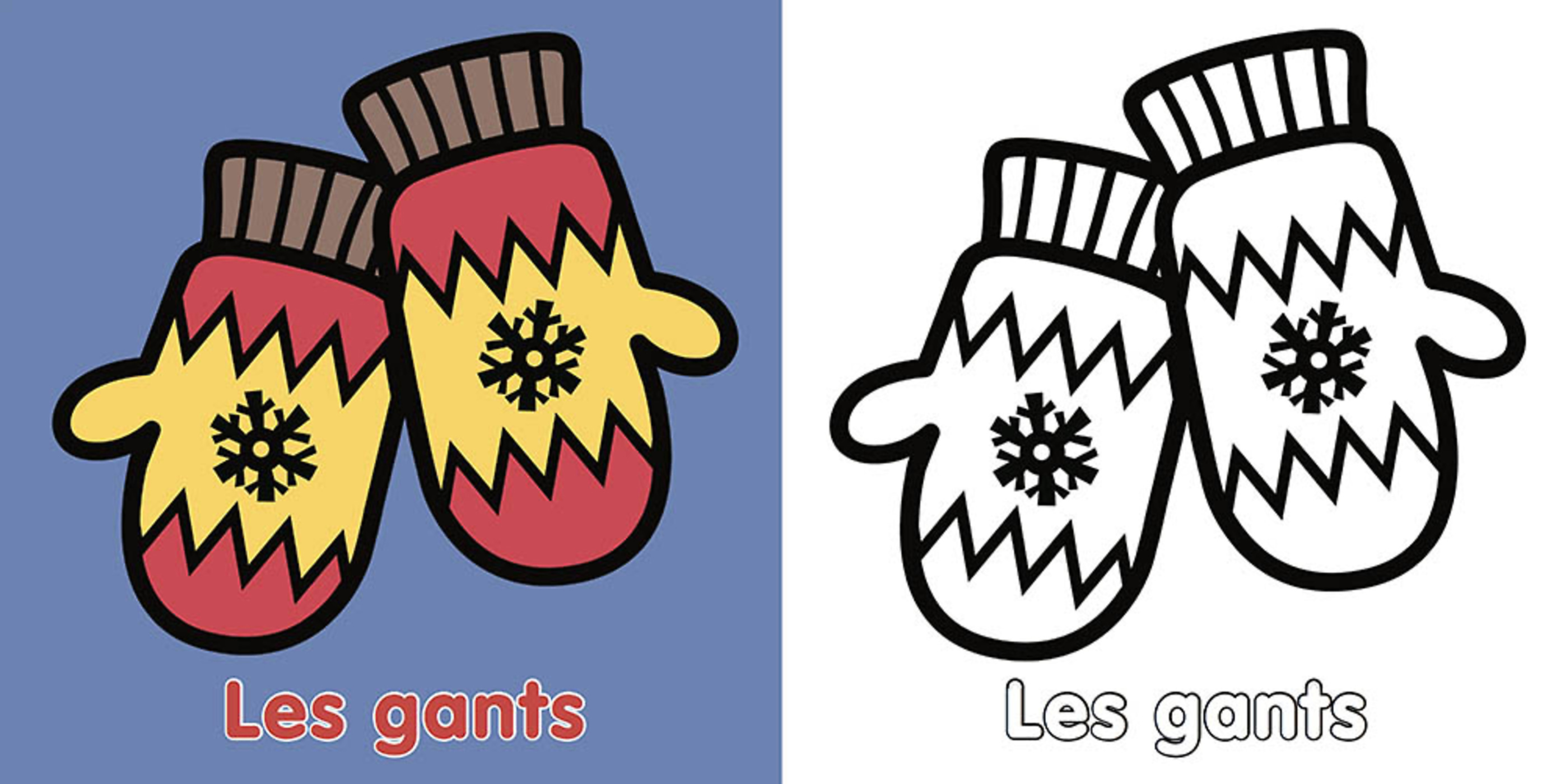 Mes Premiers Coloriages - Hiver