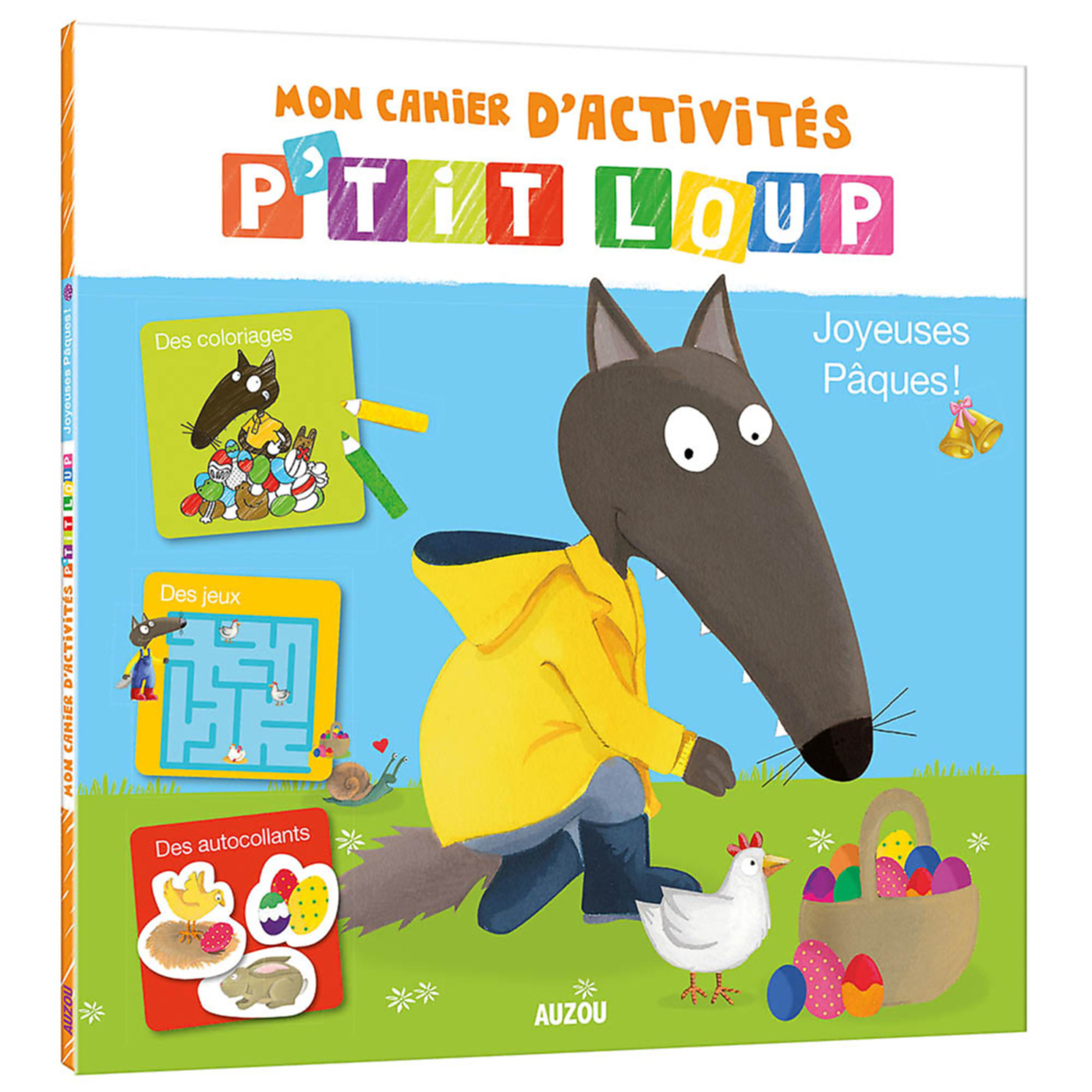 Mon Cahier D'activites P'tit Loup - Special Pâques