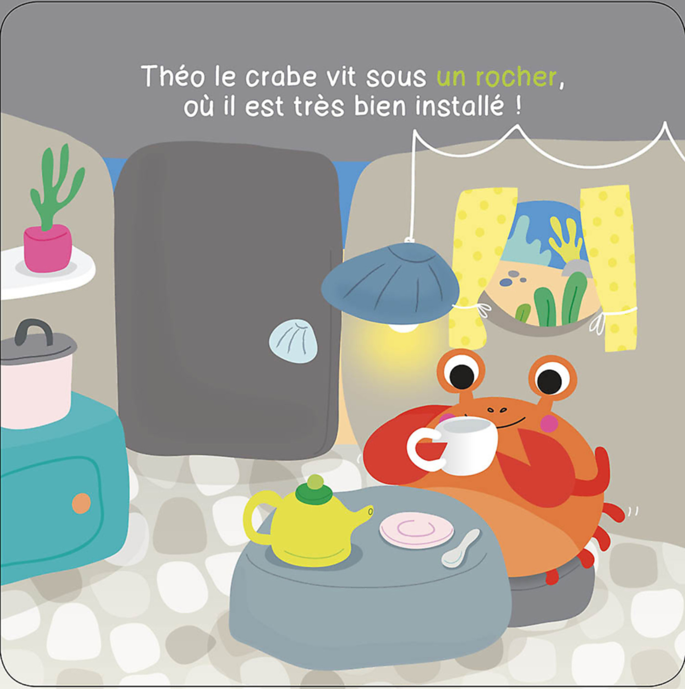 Mon Premier Livre De Bain - Theo Et Le Monstre De L'eau (Coll. Mon Premier Livre De Bain)