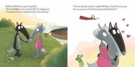 The Wolf Who Wanted To Be A Super Heroe