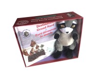 Peluche léon le raton (coffret)