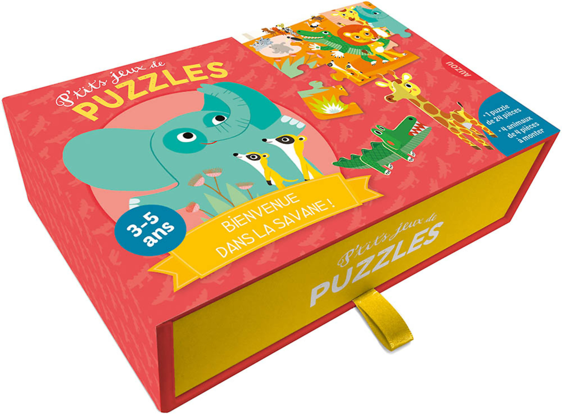 P'tits Jeux De Puzzles - Bienvenue Dans La Savane ! P'tits Jeux De Puzzles - Bienvenue Dans La Savane !