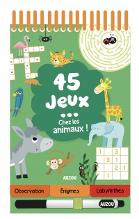 45 jeux - Chez les animaux !